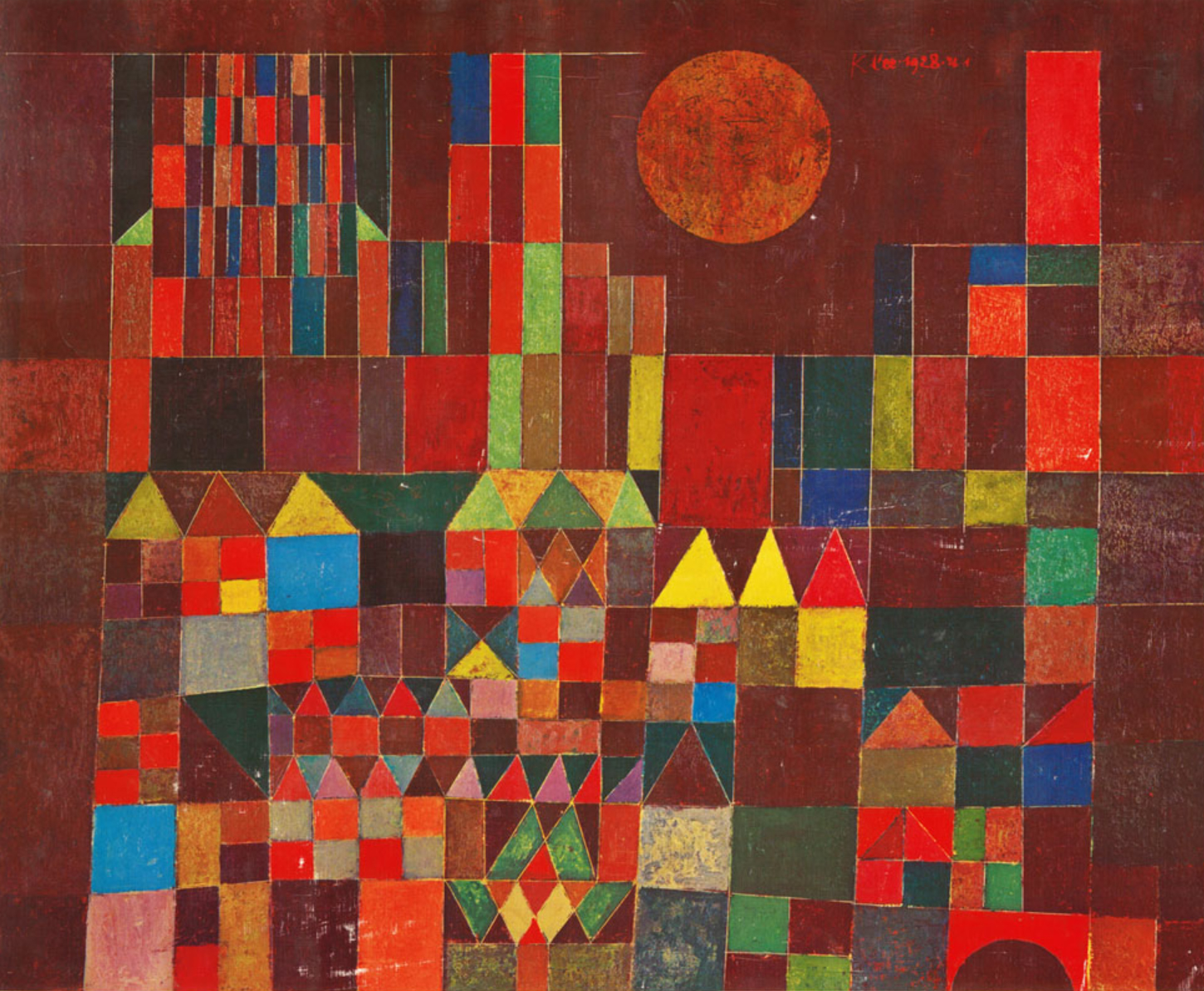 Paul Klee — Castle and Sun, 1928